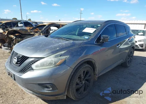2018 Nissan Murano Sl from USA, damaged, VIN 5N1AZ2MG2JN185908
